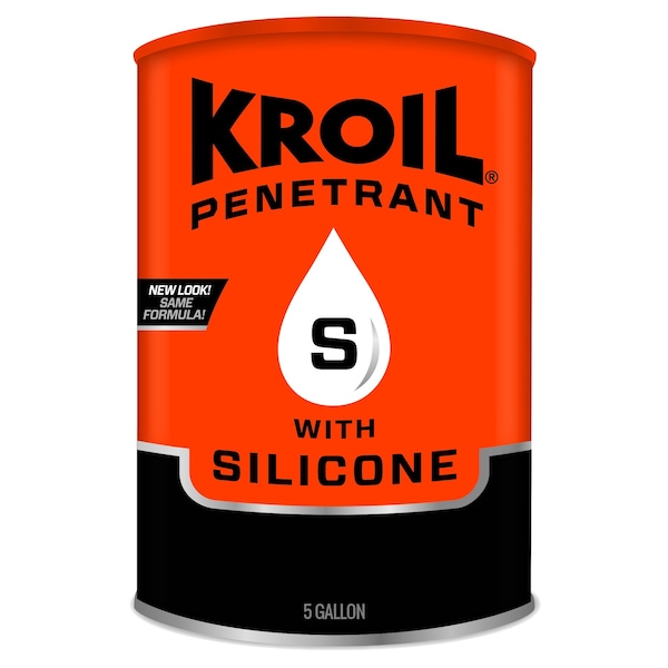 5 Gallon Penetrant with Silicone (known as SiliKroil), Multiurpose, Rust Loosening, Penetrant